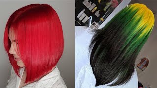 MEILLEURES COLORATIONS DE CHEVEUX 💇‍♀️ idées coiffures tendance pour femmes [upl. by Ezeerb52]