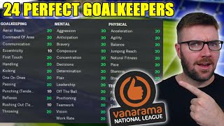 A PERFECT Goalkeeper at Every Vanarama National Team  FM23 Experiment [upl. by Ydnak991]