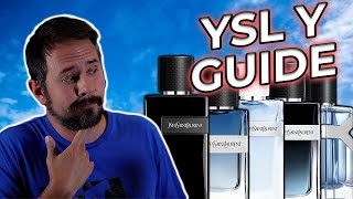 YSL Y Fragrance Guide  Which Yves Saint Laurent Y Fragrances Are Best [upl. by Arrait982]