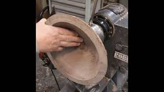 Finishing a Cored Bowl Wood Lathe Work Canon R50 First Use Preview [upl. by Nylrehc418]