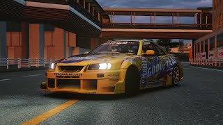 R34 Drift 4K Assetto Corsa [upl. by Polk227]