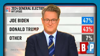 Morning Joe RAGE COPES Over Bad Biden Polls [upl. by Drareg108]