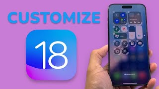 How To Customize Control Center on iOS 18 [upl. by Kendry]