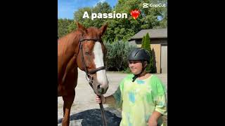 OMG horse horseriding howtoridehorse horseridinglessons itsthehorsesforme horsegirl [upl. by Ihsar]