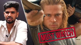 Is Troy the BEST Epic Historical Film our thoughts  ep 261  Tamilpodcast  troy bradpitt [upl. by Pinchas448]