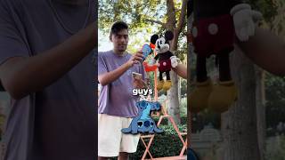 Disney Trivia with Steamboat Willie goes INSANE and becomes STITCH shorts Pinely [upl. by Sewellyn569]