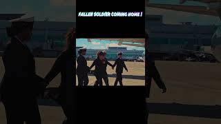 Fallen Soldier Coming Home surprise cominghome soldier [upl. by Laenaj]