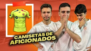 REACCIONAMOS a CAMISETAS de FÚTBOL CREADAS por AFICIONADOS [upl. by Seessel220]