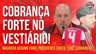 🔴⚪️ Diário do Inter KTO Barcellos abriu cobrança  Clima pesado pra Robert Renan  Mauricio assume [upl. by Aloibaf]