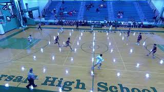 Floresville High School vs Crystal City High School Boys Varsity Basketball [upl. by Llerrom]