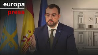 Adrián Barbón reitera su defensa de los intereses de Asturias en materia de financiación [upl. by Omora570]