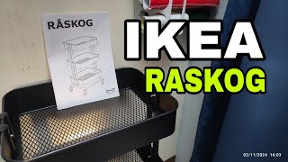 IKEA RASKOG UNBOXING AND ASSEMBLY [upl. by Oniotna777]