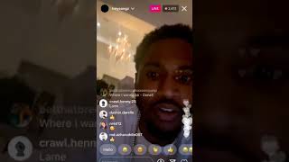 Trey Songz Sings Karaoke Avant “Read your Mind” and 112 “Cupid” IG live 12132020 [upl. by Ikcim862]