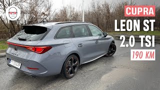 Cupra Leon Sportstourer 190 test PL Pertyn Ględzi [upl. by Ardied9]