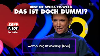 Dumm ist der der Dummes tut  👉 Abonniere zappalot  Best of Swiss TVWeek [upl. by Shornick302]