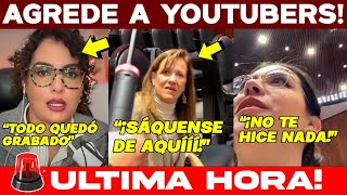 MIÉRCOLES BOOM MARGARITA AGREDE A YOUTUBERS TODO QUEDÓ GRABADO SACAN CHATS Y VIDEOS ¡TÓMALA [upl. by Nodgnal]