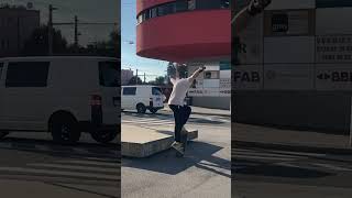 Fakie Fs Noseslide Shuvit out street [upl. by Pantia737]