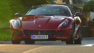 Ferrari 599 GTB  Accelerations and Rev [upl. by Nlocnil442]