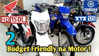 Budget friendly na Motor pang Off road  Honda XR150L vs Yamaha XTZ 125  Price update CRISRIDE [upl. by Aljan]