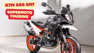 2024 KTM 890 SMT The Return of Supermoto Touring with a Modern Twist [upl. by Olrac]