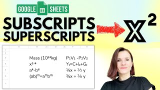 Superscript and Subscript in Google forms [upl. by Krista]