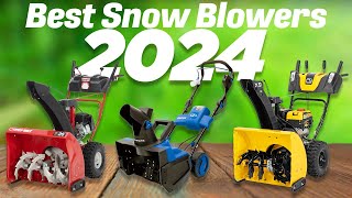 Best Snow Blowers 2024 My dream Snow Blower is Finally HERE [upl. by Akirdnwahs]