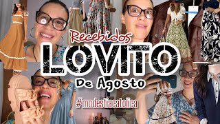 ❤️RECEBIDOS DE AGOSTO COM ROUPAS LOVITO ❤️ MODÉSTIA CATÓLICA 💞 SAIAS CALÇAS BLUSAS VESTIDOS E MAIS [upl. by Aruasor]