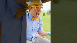 Choo Choo Blippi has a Brand New Train Nursery Rhyme Out Tomorrow 🟠🔵🚂 shorts dance blippi [upl. by Eibrad]