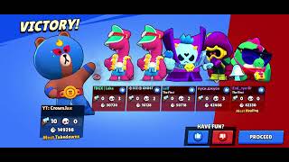 Brawl Stars  5 V 1 Giant El Brown 😂 Funniest Cutest game ever [upl. by Amsirac]