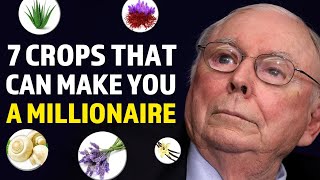 7 High Profit Crops That Can Make You a Millionaire [upl. by Helbon]