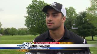 BK Outstanding Student Athlete Edwardsburgs Dante Razzano [upl. by Cornelia]