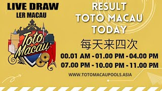 LIVE DRAW TOTO MACAU  LIVE MACAU  lofi hip hop radio 📚  beats to relaxstudy to  LIVE TOTO MACAU [upl. by Vilma182]