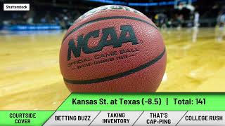 Courtside Cover betting breakdown of Kansas State at Texas 85 [upl. by Dino]