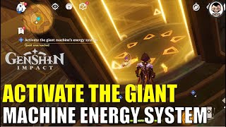 Activate the giant machines energy system  DuneEntombed Fecundity Part II  Genshin Impact [upl. by Naujled]