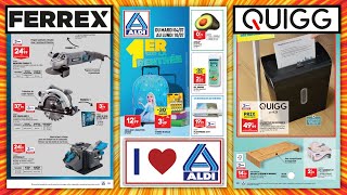 Catalogue ALDI du 4 au 10 juillet 2023 🔴 BRICOLAGE 🔵 RENTRÉE SCOLAIRE 🟡 VACANCES DÉTÉ [upl. by Severin658]