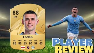 EA FC 25 PHIL FODEN 88 PLAYER REVIEW [upl. by Eppilihp196]