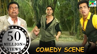 Dogs Fighting With Prakash Raj amp Sonu Sood Comedy Scenes  Entertainment  Hindi Film [upl. by Drofxer]