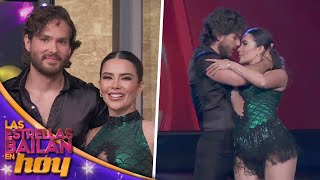 Dania Méndez y Marco León sacaron chispas con una bachata y el público pidió beso  Programa Hoy [upl. by Reltuc]