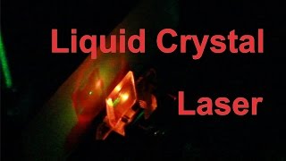 Cholesteric Liquid Crystal Laser in Action [upl. by Bopp600]