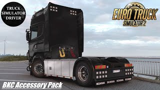 NEW SCANIA NG R650 STEFAN ELGERS DTM SKINMODDESIGN ets 2 drive [upl. by Anitsua382]