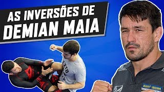 BJJ NO MMA ➜ AS INVERSÕES DE DEMIAN MAIA [upl. by Gotthard]