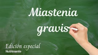 Miastenia gravis [upl. by Durning902]