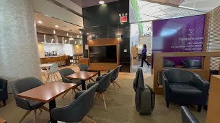 VIP One Lounge  Priority Pass   JFK Terminal 1 [upl. by Nelav]