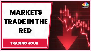 Indices Trade In The Red Amid Volatility With Nifty Around 18300  Trading Hour  CNBCTV18 [upl. by Popele63]