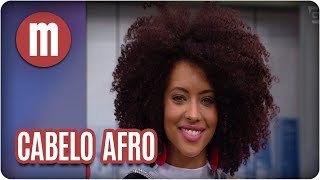 Cabelo afro  Mulheres 040917 [upl. by Peirsen]