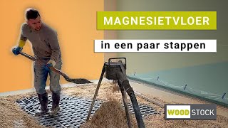 Magnesietvloer in een paar stappen aanbrengen [upl. by Moishe562]