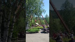 Hunderfossen Adventure Park Viking Adventure Ship [upl. by Ennadroj935]