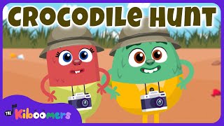 Going on a Crocodile Hunt  THE KIBOOMERS Preschool Songs  Brain Breaks [upl. by Fabri]