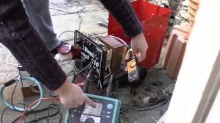 415V power supplywelder load test [upl. by Airetahs]