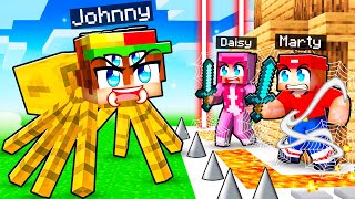 SPIDER JOHNNY vs Most Secure Minecraft House [upl. by Mycah561]